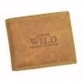 Портмоне Wild N0035-CHM RFID - цвят коняк