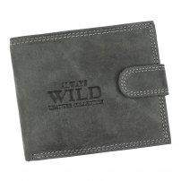 Портмоне Wild N992L-P-CHM RFID - черно