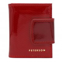 Портмоне Peterson PTN 42329-SBR - червено