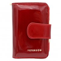 Портмоне Peterson PTN 425214-SBR - червено