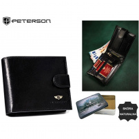 Портмоне Peterson PTN 304Z-P - черно